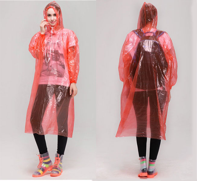 Combo 5 Áo Mưa Bít Nilon Đủ Màu