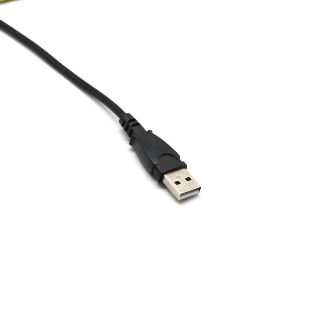 USB to 3 RCA RGB Video AV A/V Cable for HDTV TV Television Splitter Cable Adapter +Female to Female 3 RCA Connector