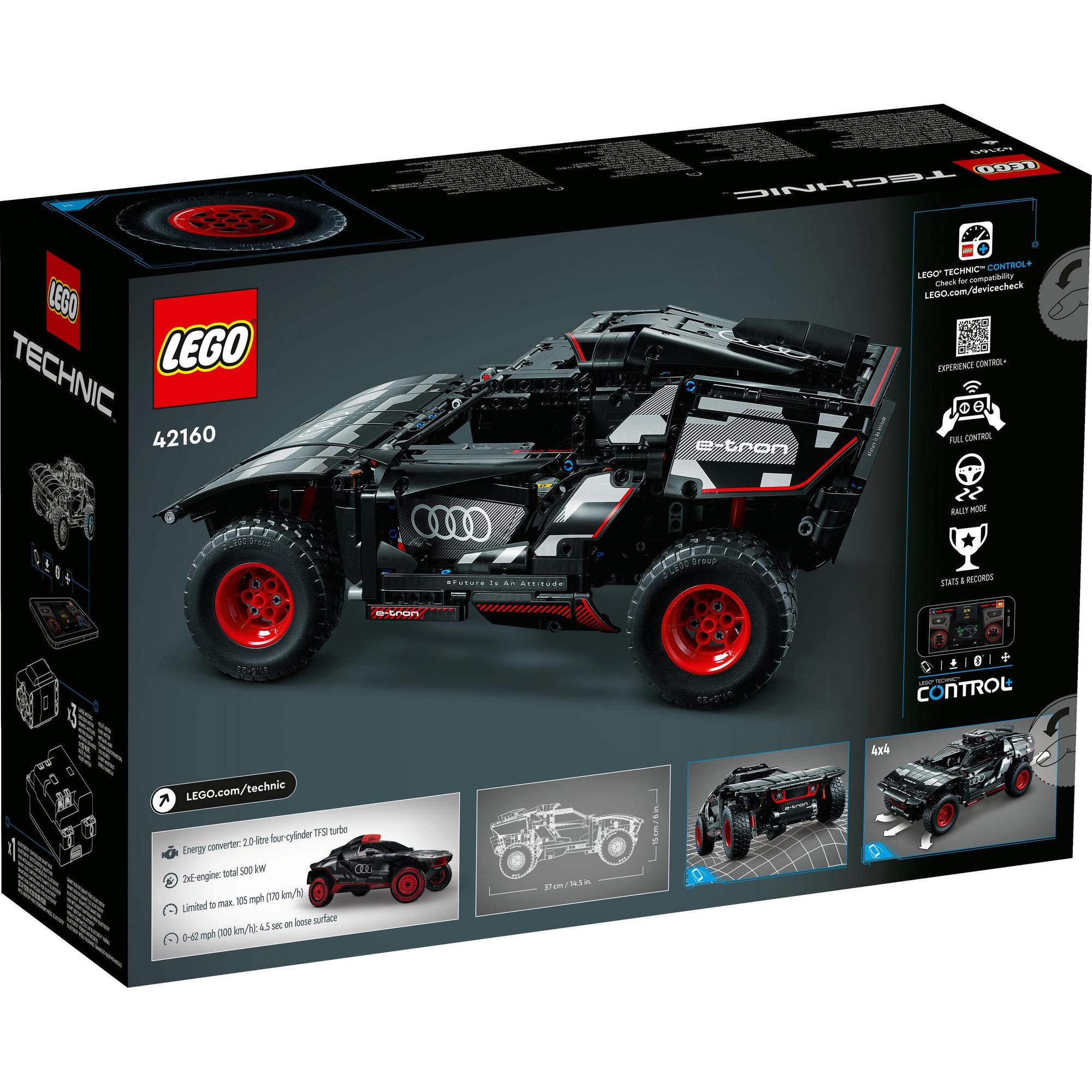 LEGO Technic 42160 Đồ chơi lắp ráp Siêu Xe Audi RS Q e-tron (914 chi tiết)