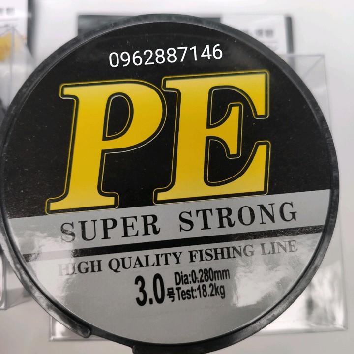 dây dù câu cá PE SUPER STRONG tải cá lớn