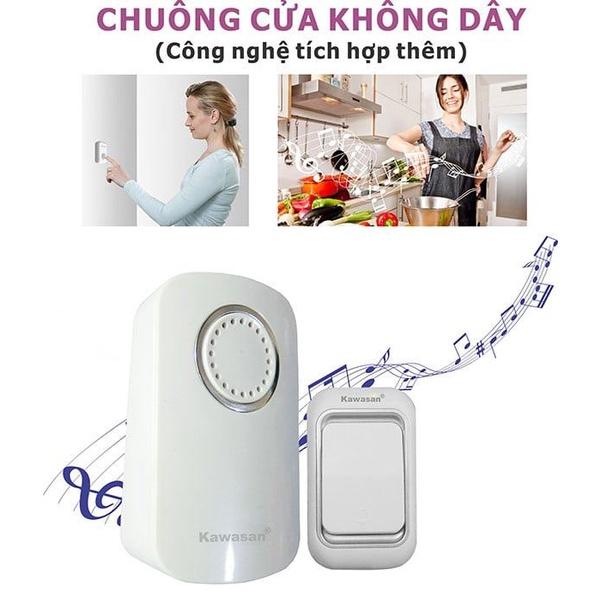 CHUÔNG CỬA KHÔNG DÂY KAWASAN DB658/ DB667/ DB668B