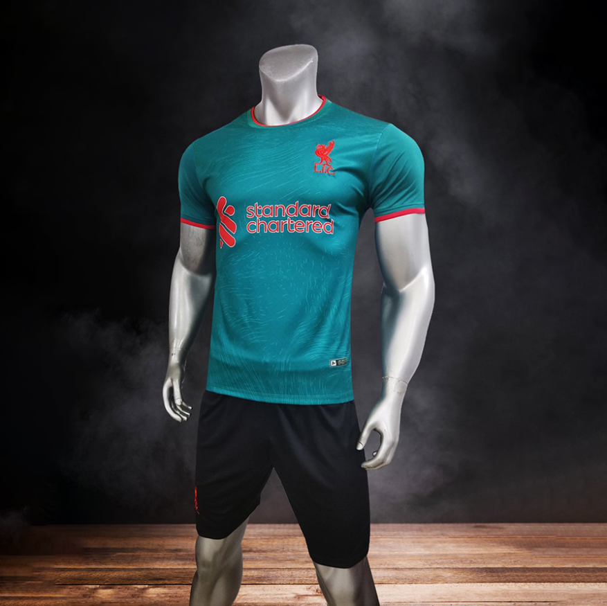 Quần áo bóng đá Liverpool sân khách mẫu ba 2022 – 2023