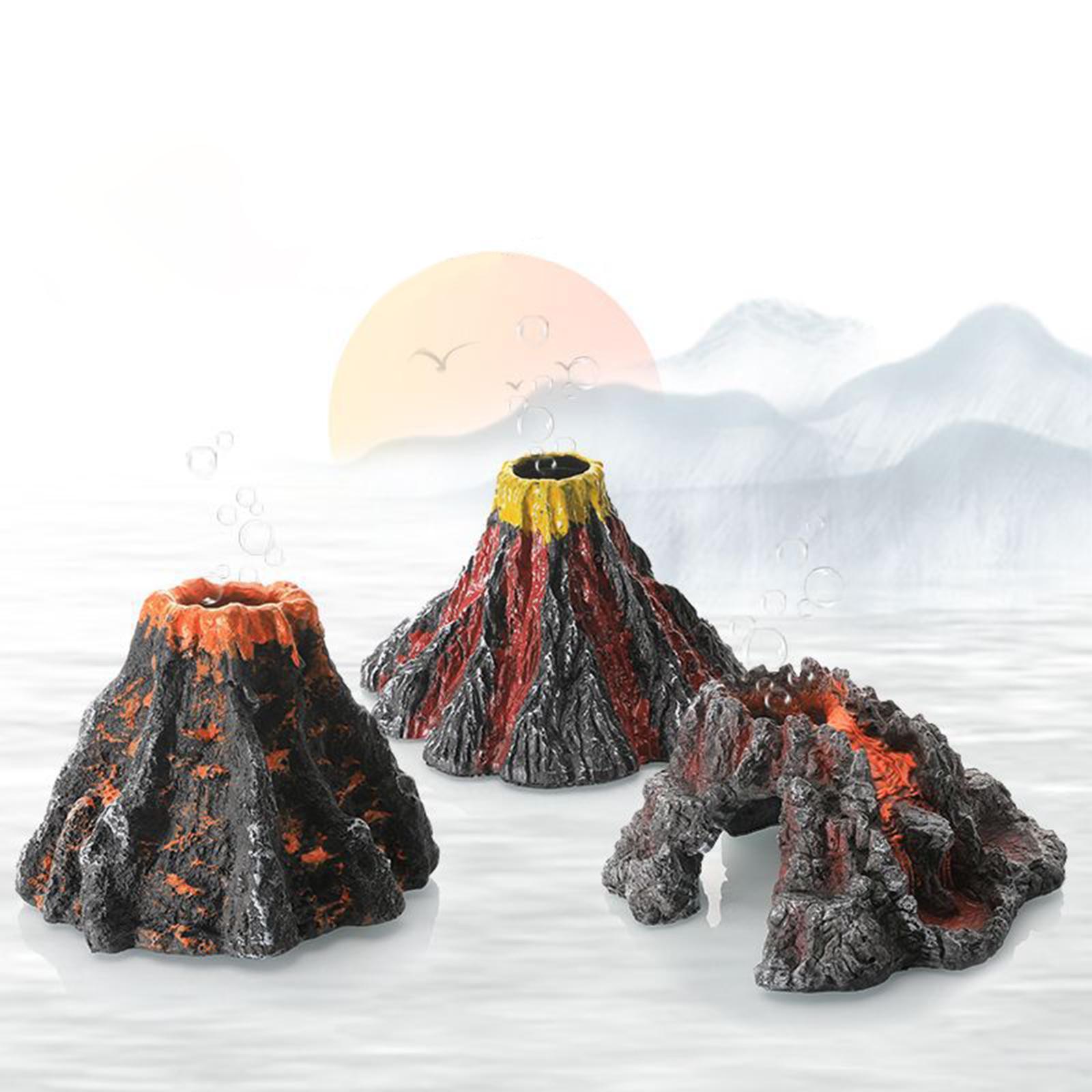 Resin Aquarium Decoration Ornament Kit Shape Landscape Accessories