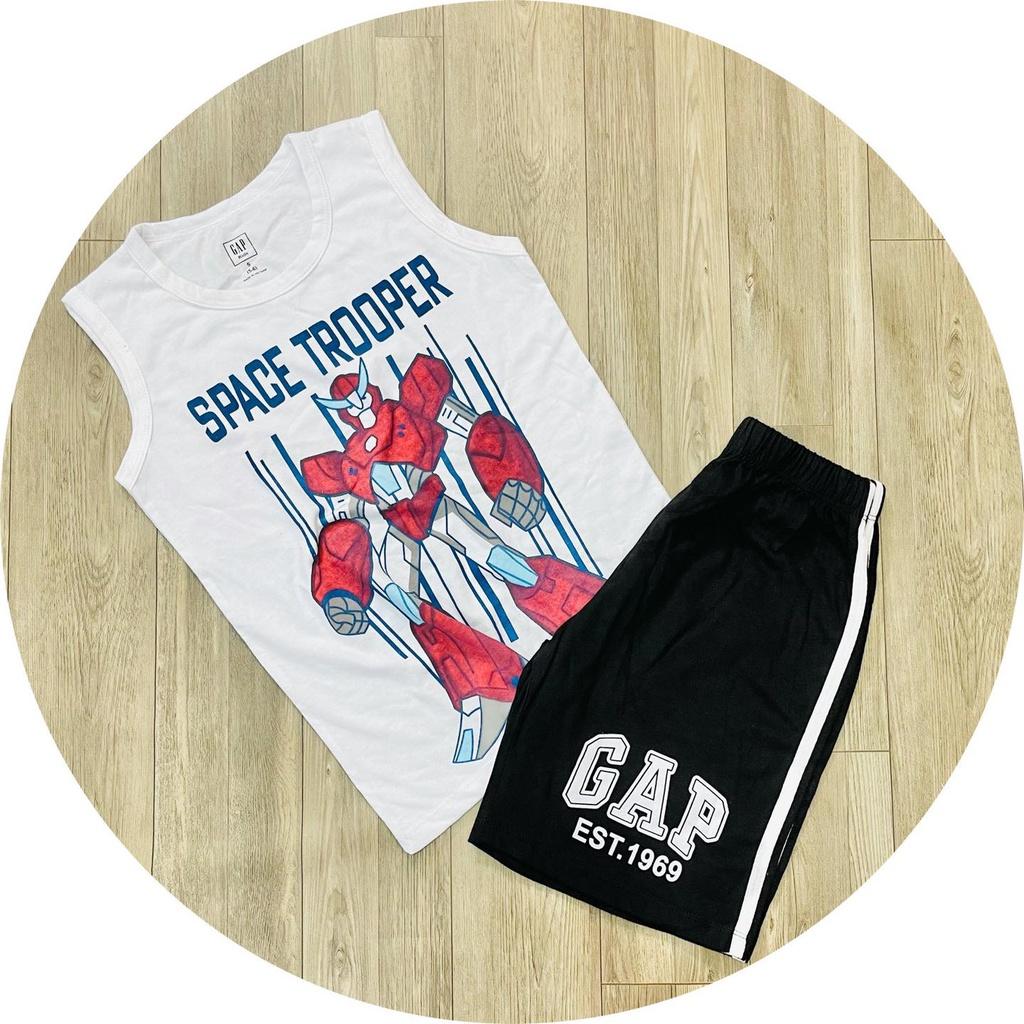 Bộ bé trai size đại 20-57kg, bộ sát nách bé trai