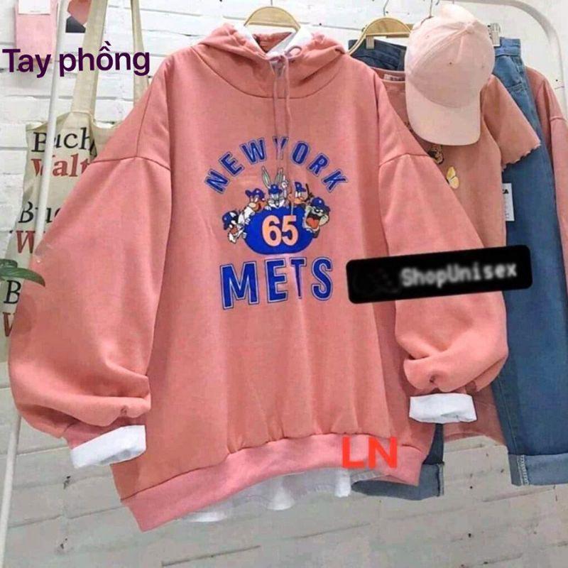 ÁO HOODIE - ÁO KHOÁC NỈ NGOẠI Cánh Dơi Tay Phồng