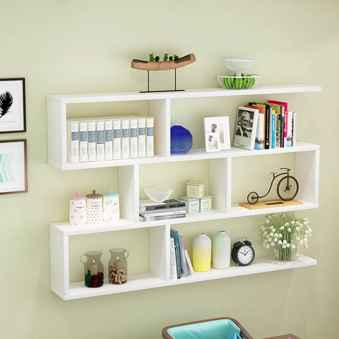 Kệ sách treo tường nhỏ gọn SMLIFE Wilee