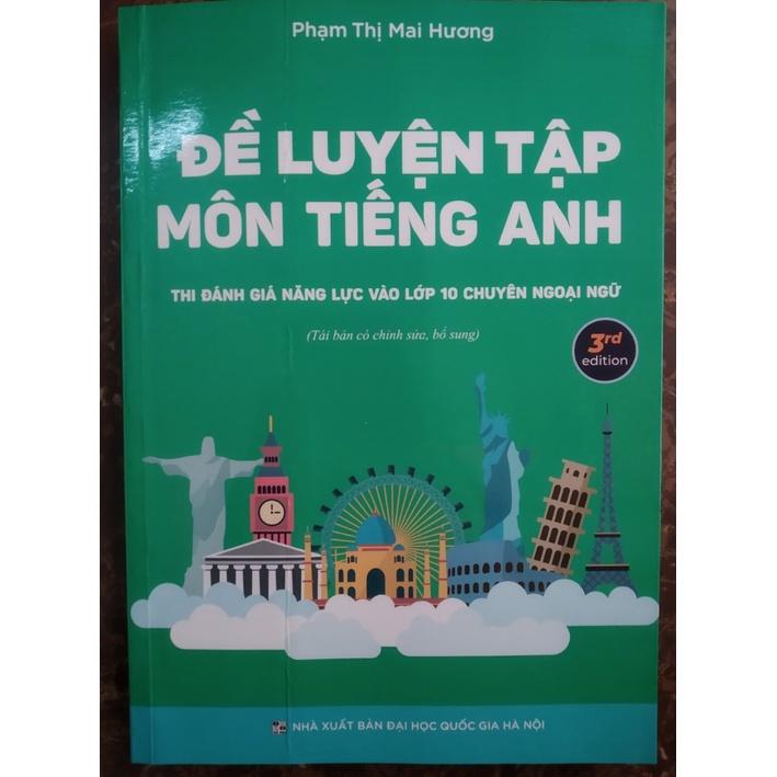 Sách - Đề luyện tập môn tiếng anh đánh giá năng lực thi vào lớp 10