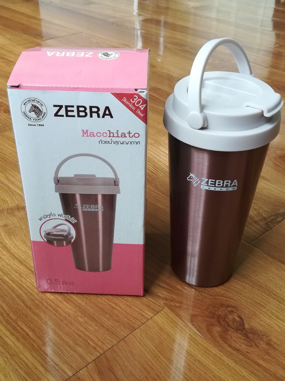 Ly Giữ Nhiệt Inox Zebra Cà Phê Macchiato 500ml-112705