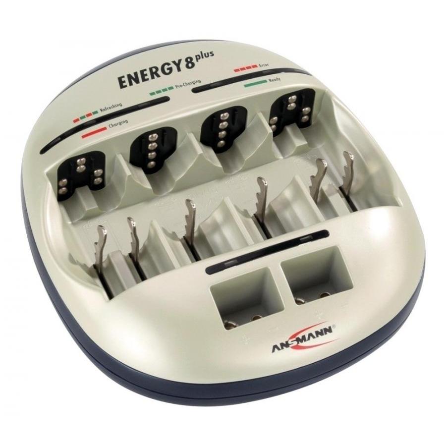 Bộ Sạc Pin Thông Minh Ansmann Energy 8 Plus
