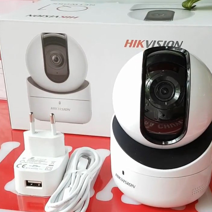 CAMERA IP WIFI QUAY QUÉT 360 ĐỘ ĐỘ NÉT HD720P HIKVISION ROBOT DS-2CV2Q01EFD-IW - Hàng chính hãng