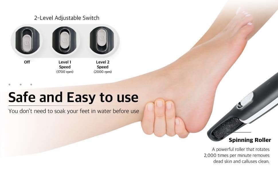 Máy Chà Gót Chân Tẩy Da Chết Bàn Chân Ohella Nội Địa Hàn Quốc