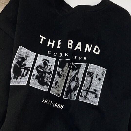 Áo thun tay lỡ form rộng unisex - Áo phông nam nữ oversize - T shirt The Band
