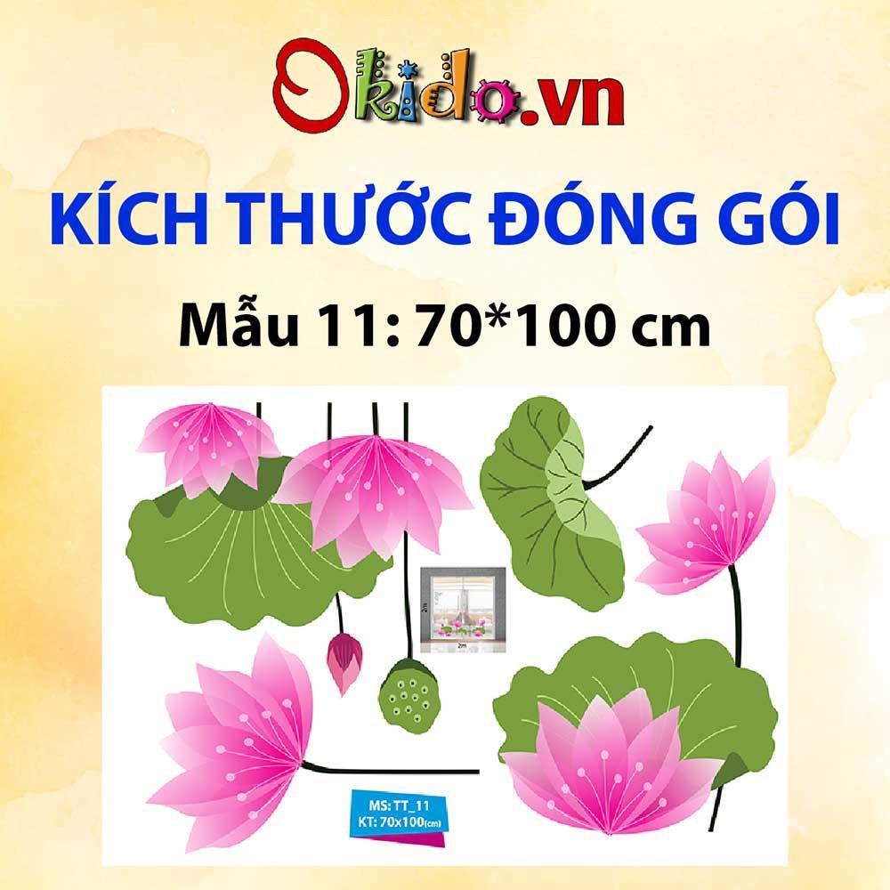 DECAL TRANG TRÍ TẾT TRUNG THU 2021 GIA ĐÌNH ĐOÀN VIÊN ĐÓN TRĂNG