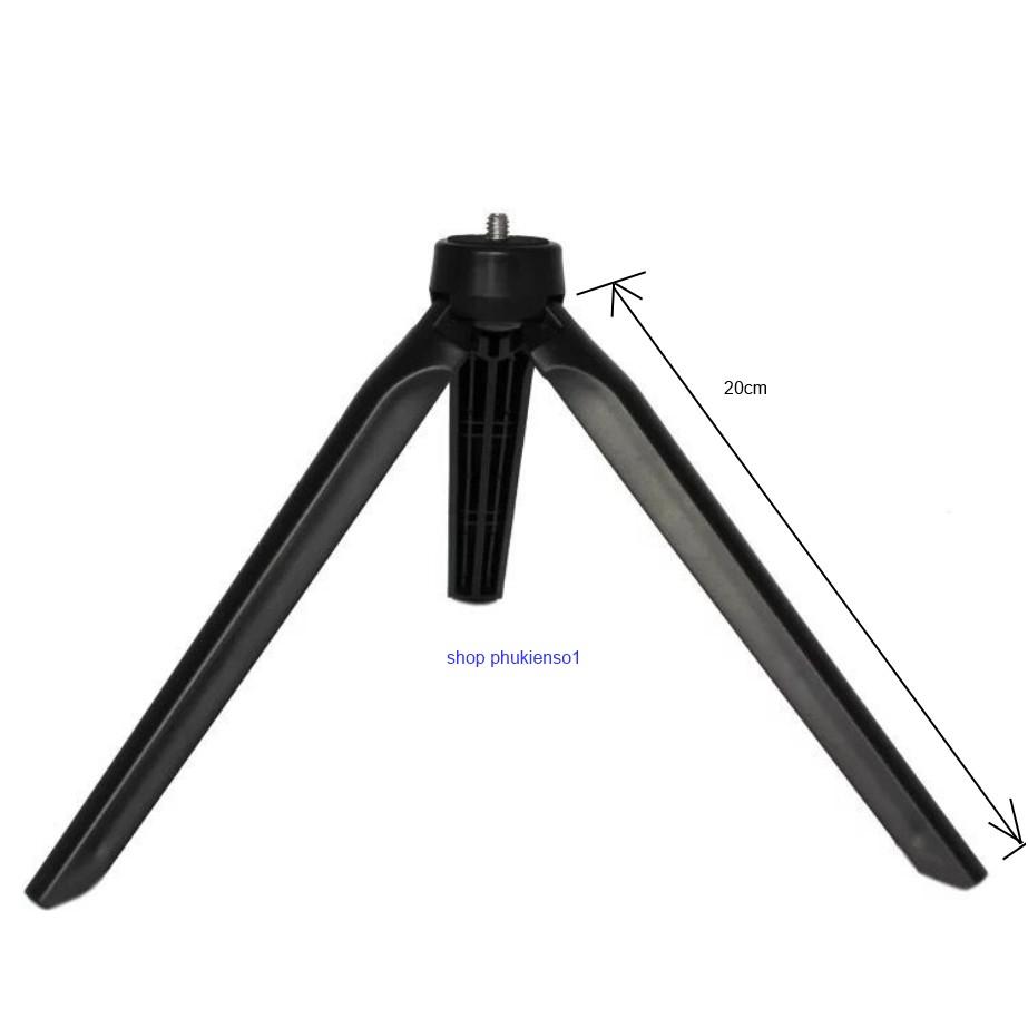 ️️ Tripod giá đỡ đèn live stream máy ảnh gậy tự sướng ren kim loại cao cấp