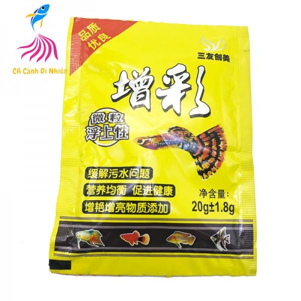 Combo 05 bịch thức ăn bảy màu