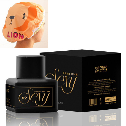 Nước hoa vùng kín X2 Sexy COCAYHOALA 5ml, Tặng Mũ Trùm Tóc Ngẫu Nhiên