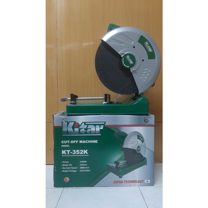 MÁY CẮT SẮT KITAR KT-352K (2300W, SIÊU BỀN, ROTOR 100% DÂY ĐỒNG)- HÀNG CHÍNH HÃNG