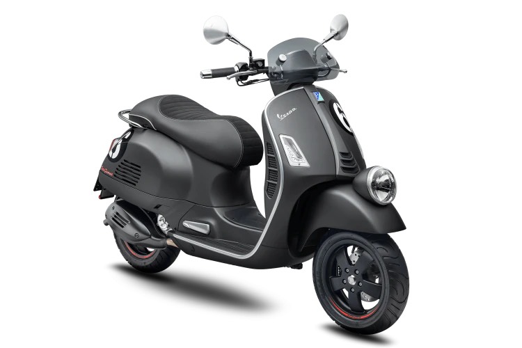 Xe Tay Ga Vespa SEI GIORNI 300 Màu Xám Sần