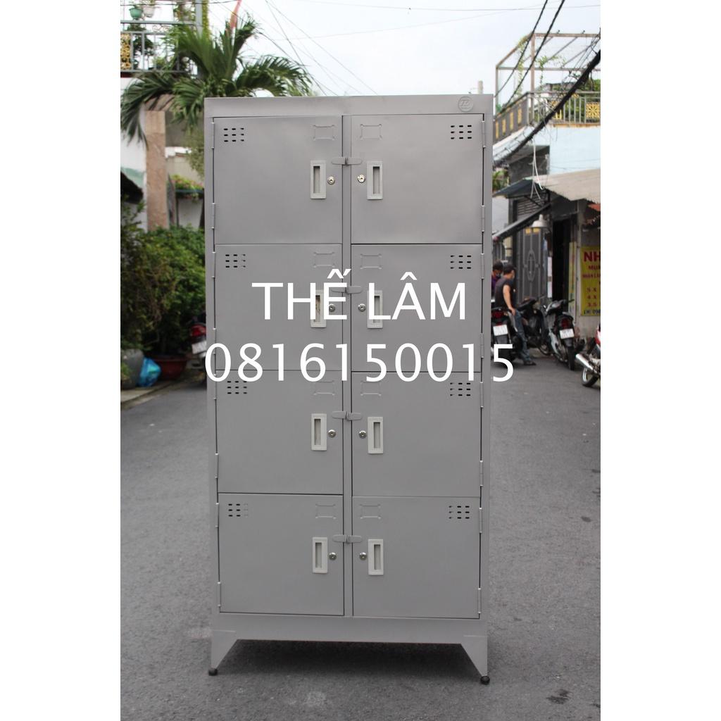 TỦ HỒ SƠ - TỦ LOCKER 8 NGĂN DÀNH CHO VĂN PHÒNG CAO CẤP - SƠN TĨNH ĐIỆN CAO CẤP