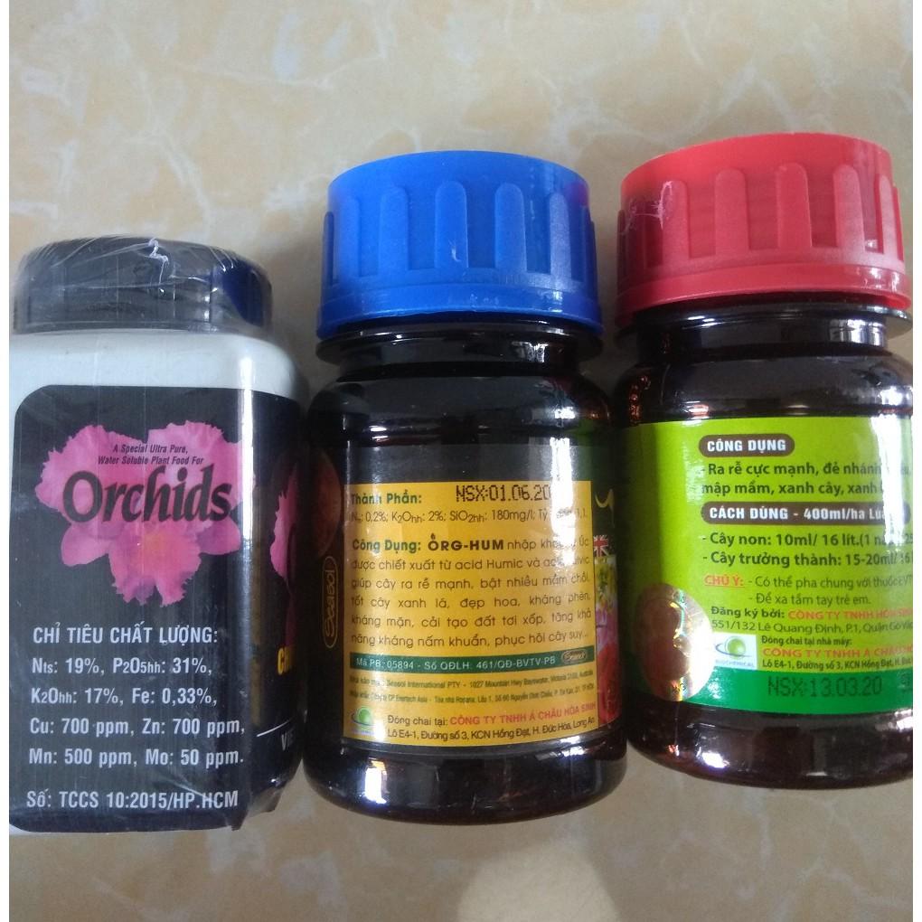 Bộ sản phẩm dưỡng cây chăm sóc cây mai, bông giấy - 100ml/chai