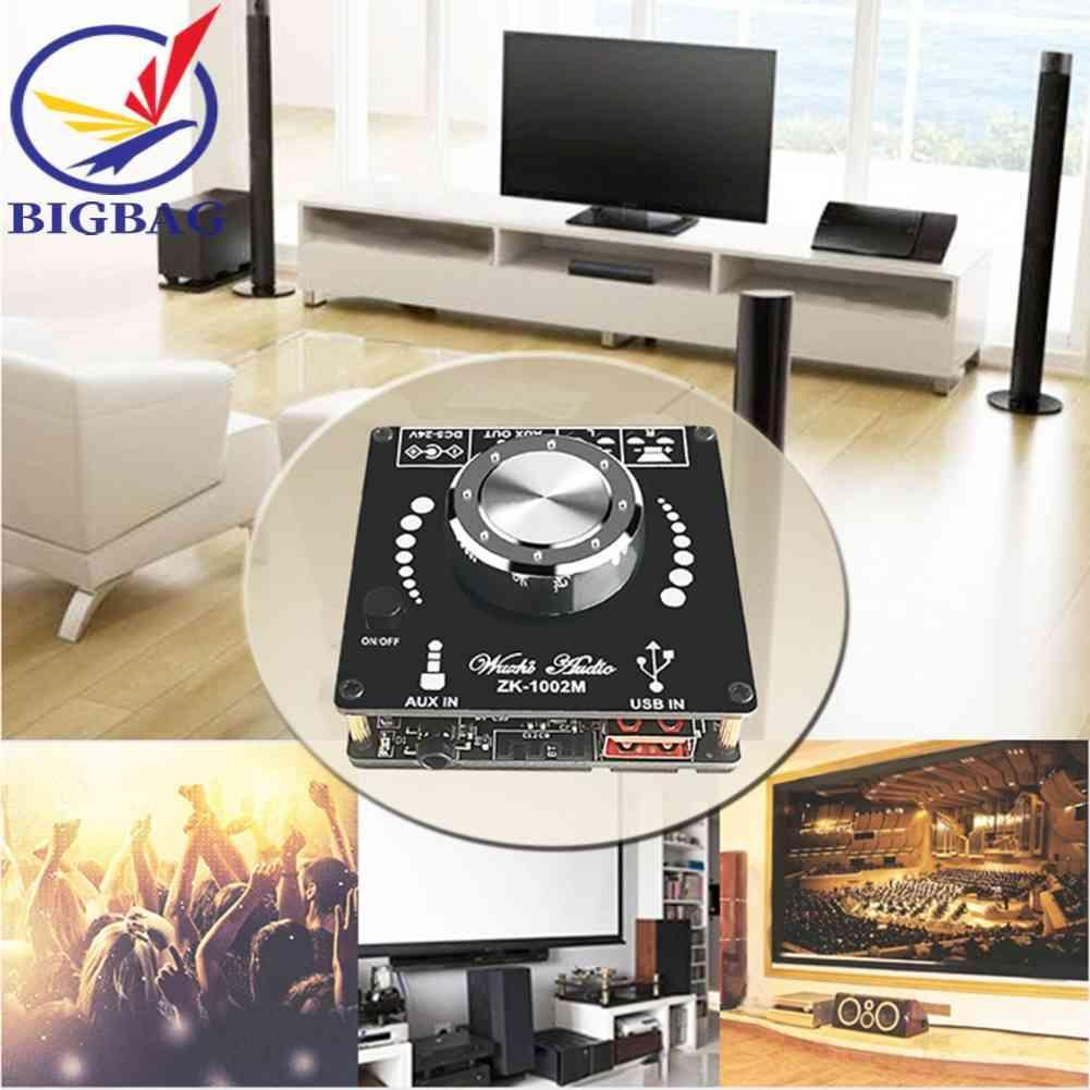 Bảng Mạch Khuếch Đại Âm Thanh Kỹ Thuật Số ZK-1002M 2x100W Kết Nối Bluetooth