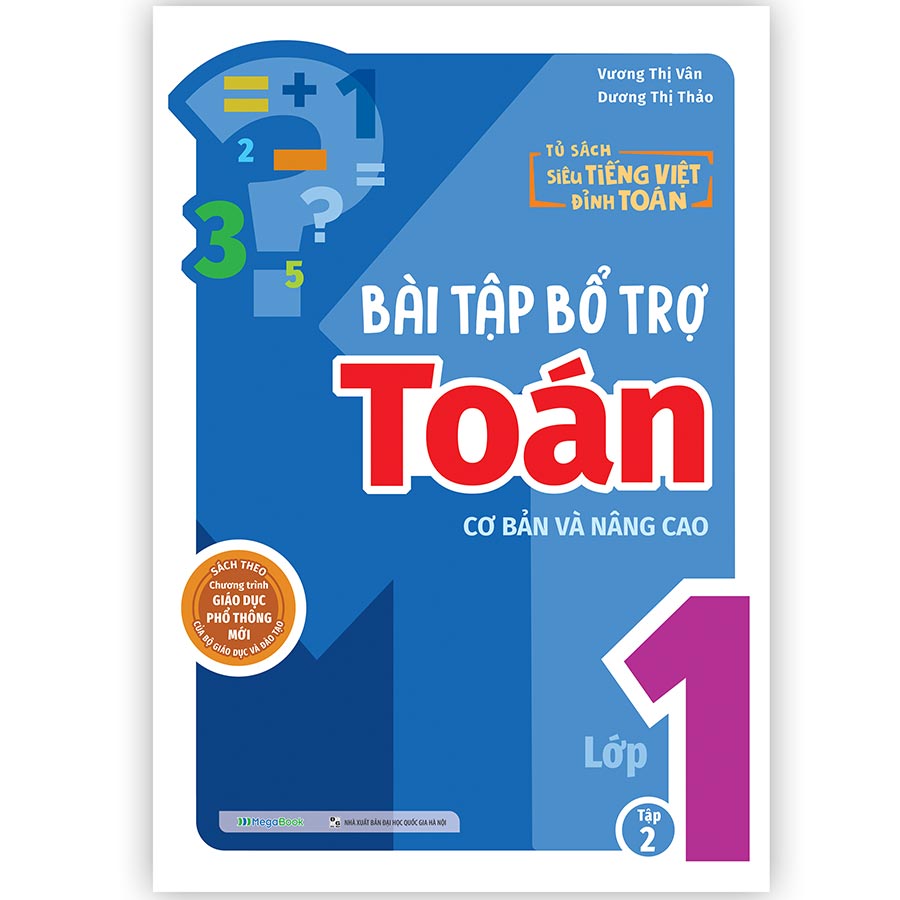 Bài tập bổ trợ Toán – lớp 1 Tập 2