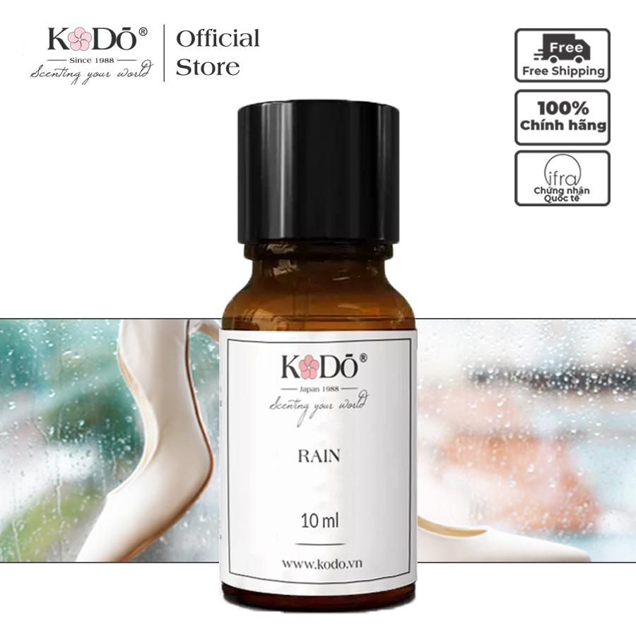 Tinh Dầu Nước Hoa Nguyên Chất Kodo Rain 3 Tầng hương Thơm độc đáo 10ml