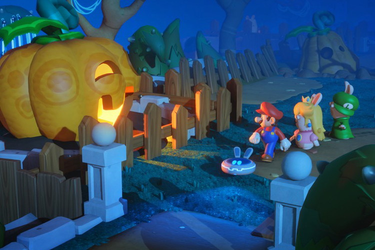 Đĩa Game Nintendo Switch Mario + Rabbids Kingdom Battle - Hàng Chính Hãng