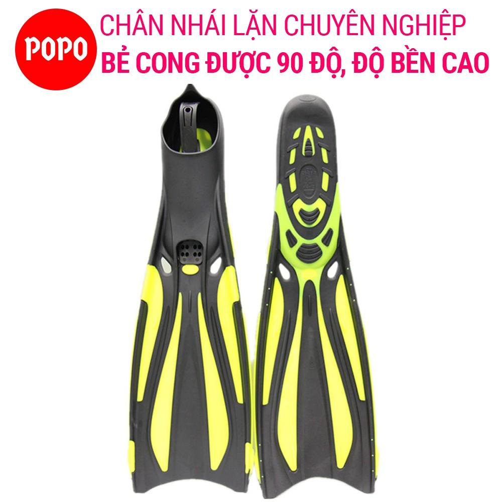 Chân vịt lặn biển chuyên nghiệp POPO 1143 được thiết kế có thể bẻ cong 90 độ