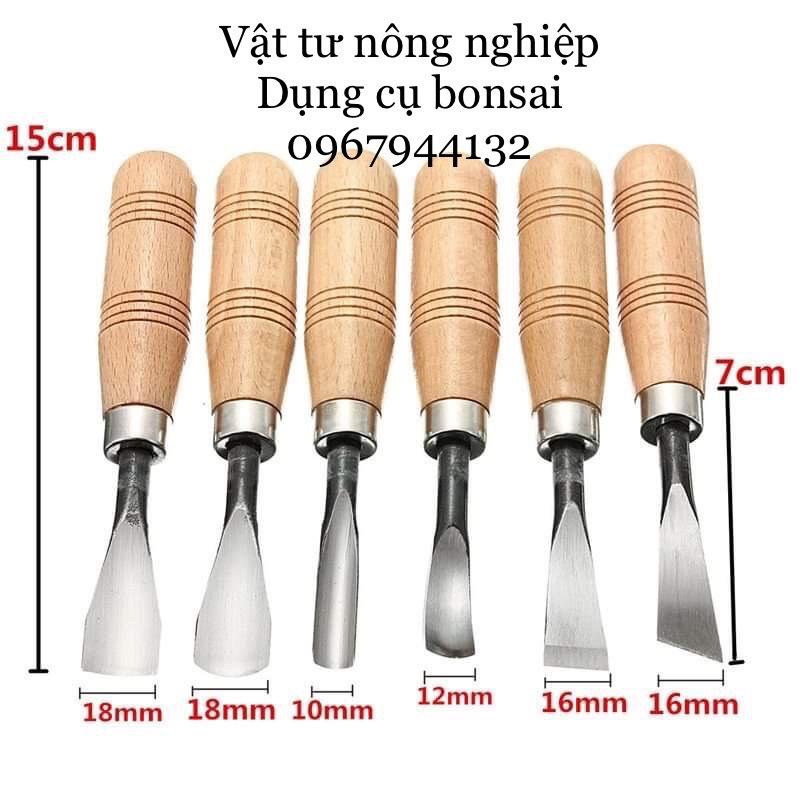 Bộ Đục Cây Cảnh, Bonsai , Gỗ Mỹ Nghệ Chất Lượng Cao