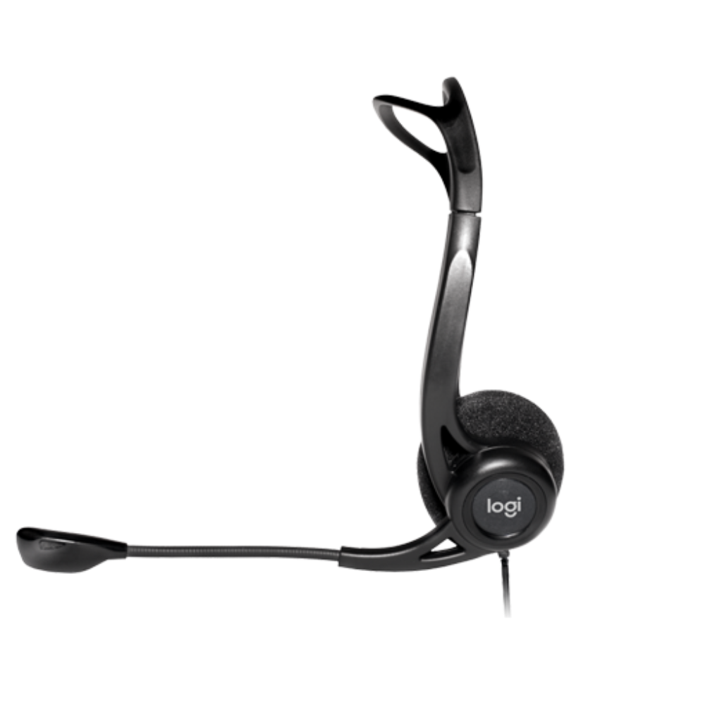 Tai nghe chụp tai Logitech H370 Âm thanh kỹ thuật số, Mic Chống Ồn - Hàng Chính Hãng - Bảo Hành 12 Tháng