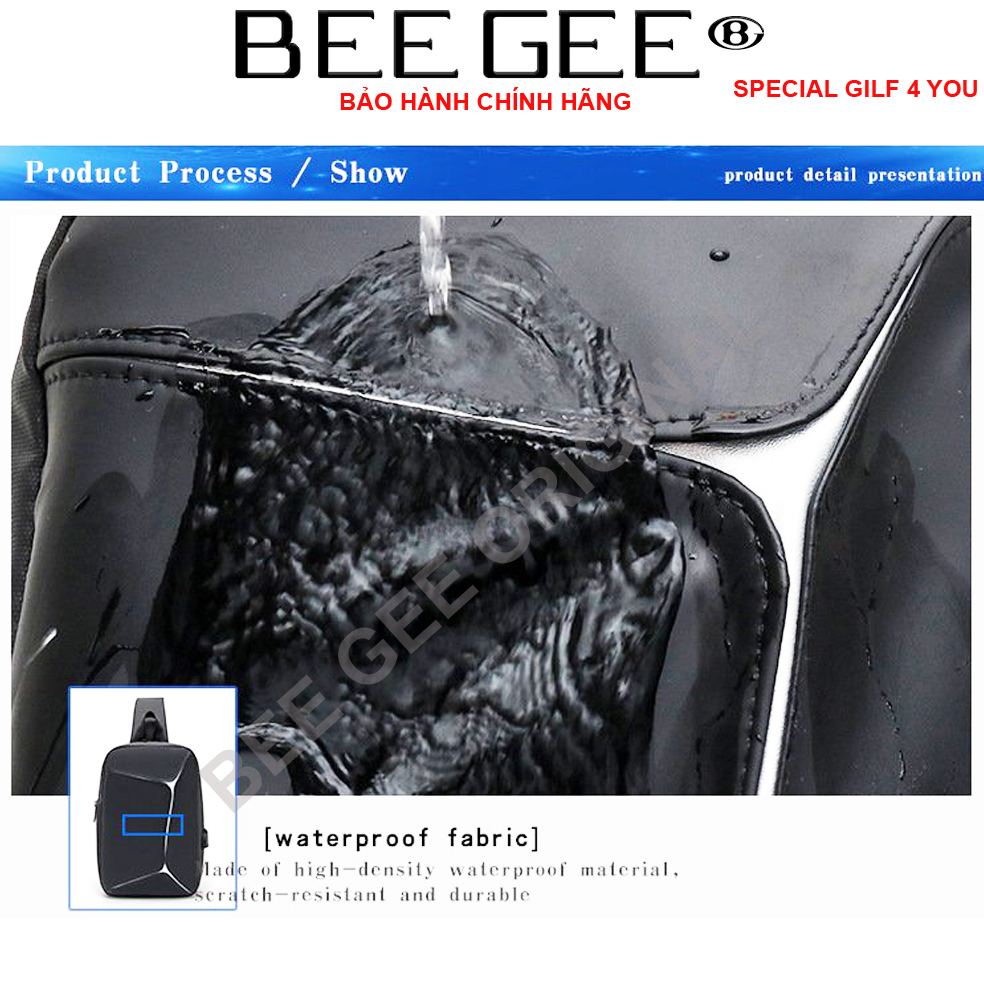 Túi đeo chéo nam cao cấp phong cách HÀN QUỐC BEE GEE DCN9015