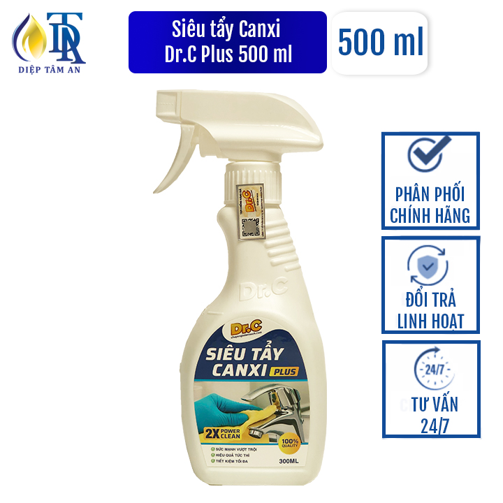 Siêu tẩy Canxi Dr.C Plus 500 ml