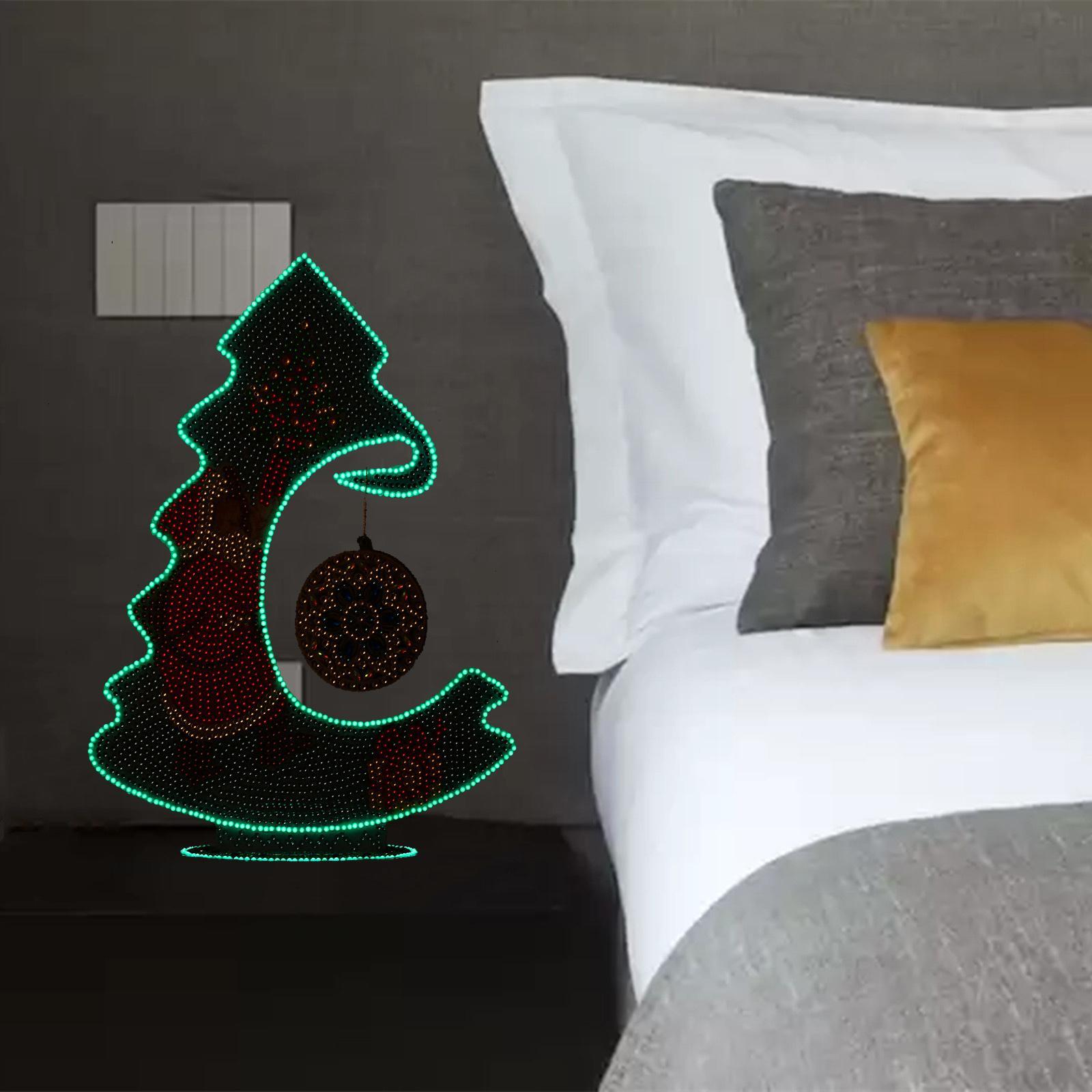 Christmas Tree Decor Rhinestones Ornament Mosaic Craft A