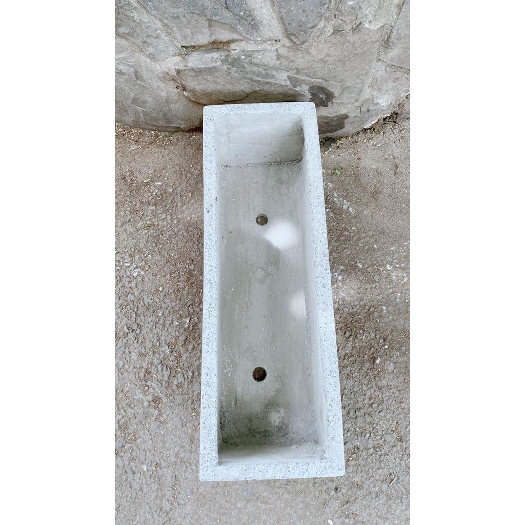 Chậu XI Măng Chữ nhật 20x60cm