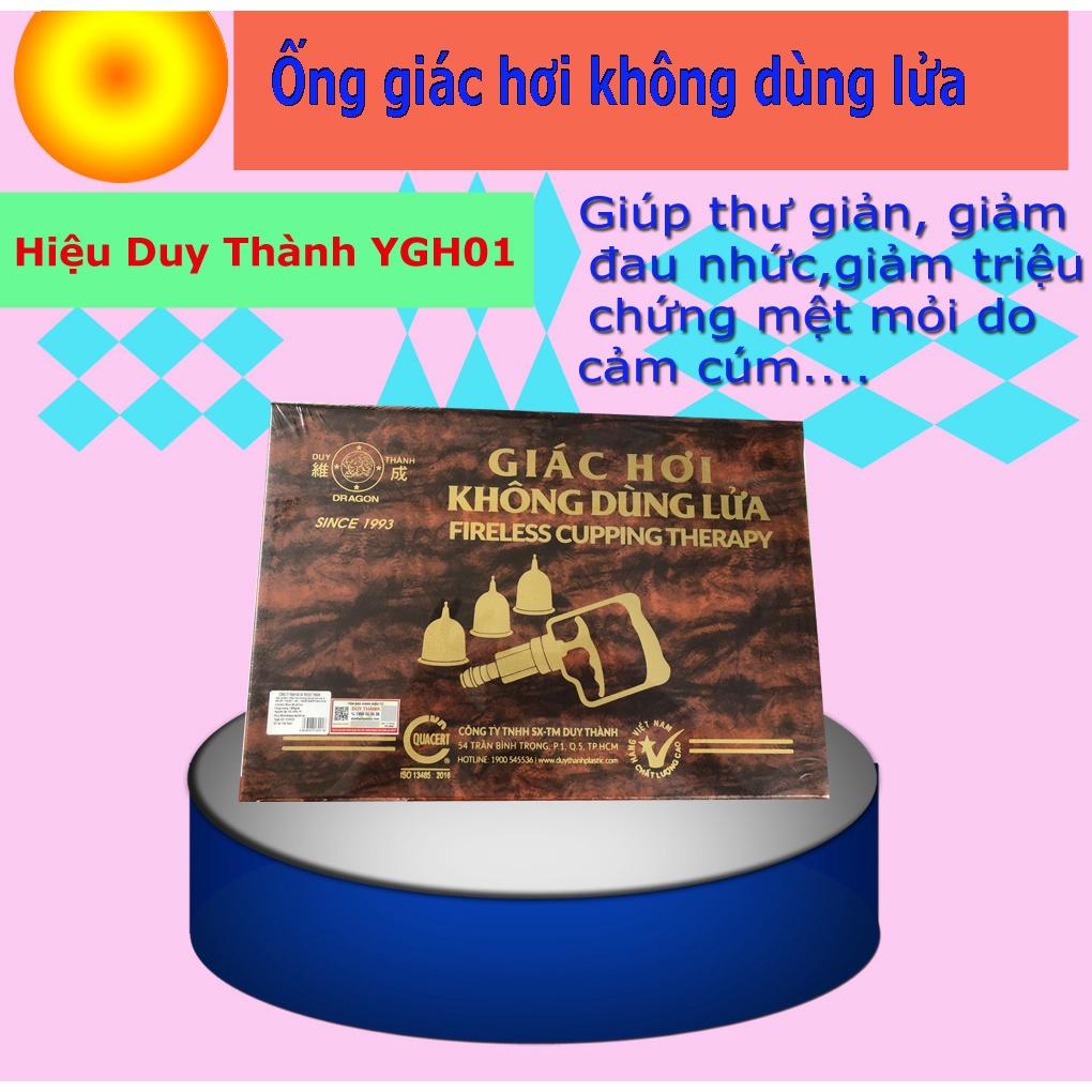 Bộ Giác Hơi YGH01 Không Dùng Lửa Duy Thành 17 Ly Giác Hơi Hàng Xuất Khẩu