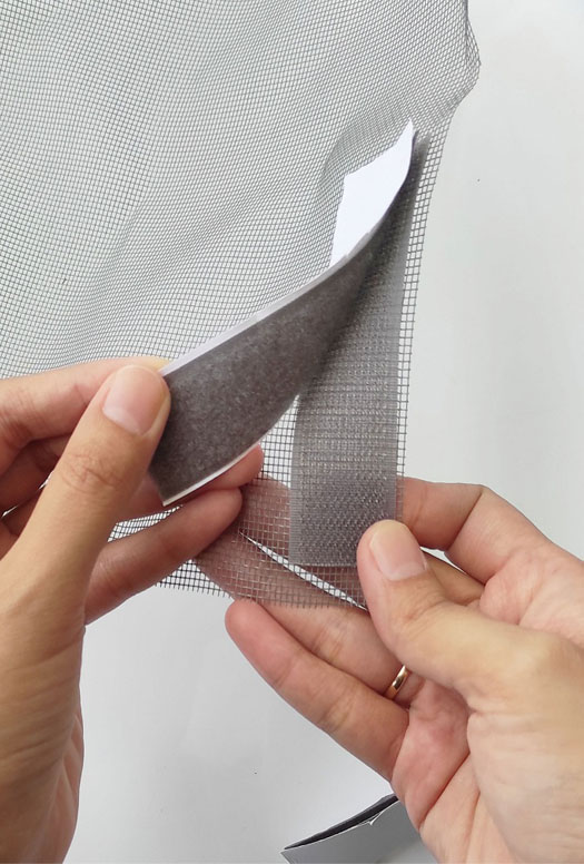 Miếng dán xé có keo bản 2.5cm, velcro tape/ khóa nhám