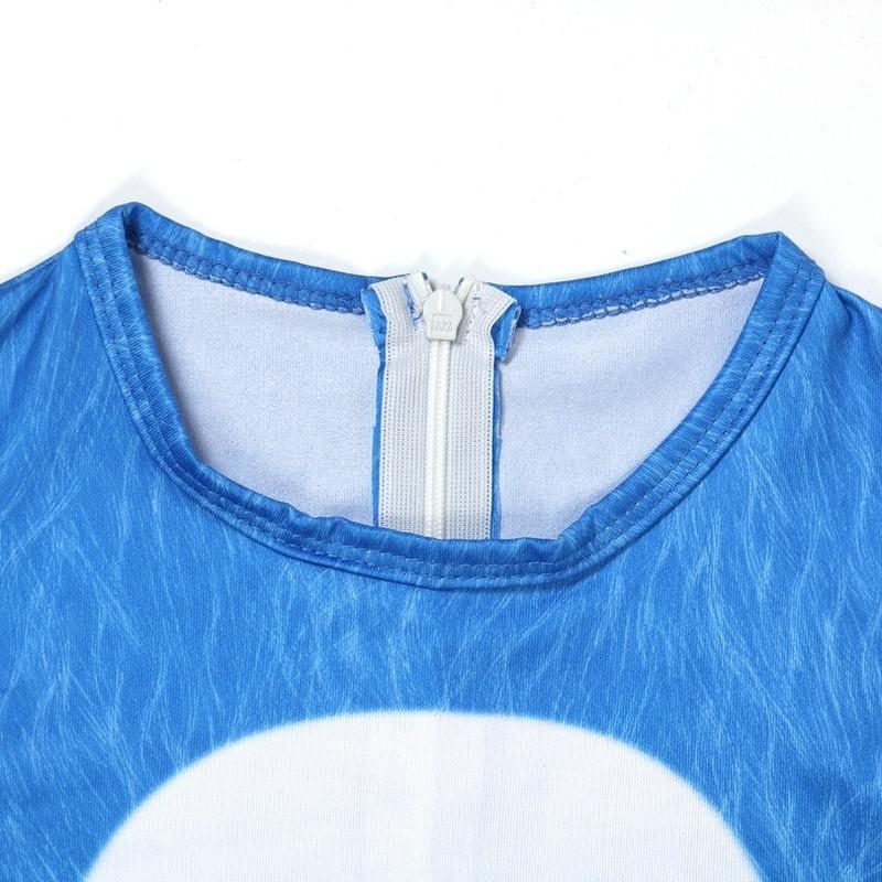 Mới 2021 Trẻ Em Sonic The Hedgehog Trò Chơi Video Anime Cosplay Halloween Carnival Đảng Liền Quần Mặt Nạ Trang Phục Cho Trẻ Em Đầm