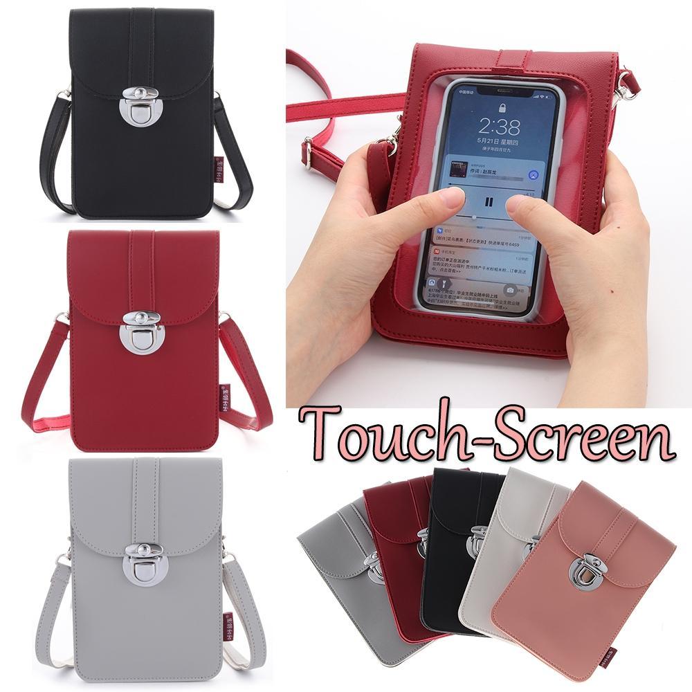 Túi Đựng Điện Thoại Di Động Phong Cách Vintage Tiện Dụng Cho Nữ