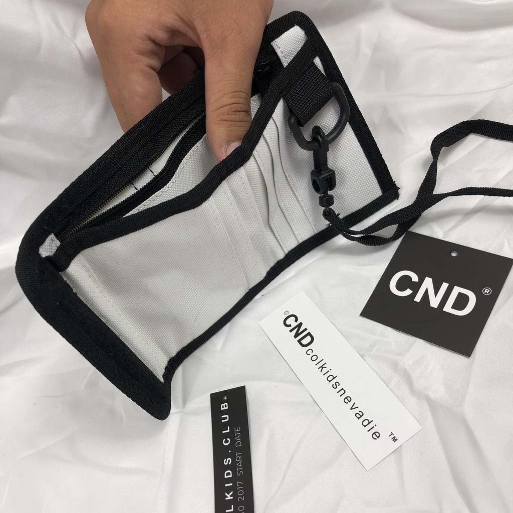 Ví Colkids Club CND Phản Quang Neva Die wallet Ví bạch tuột cnd ví local - GIN STORE