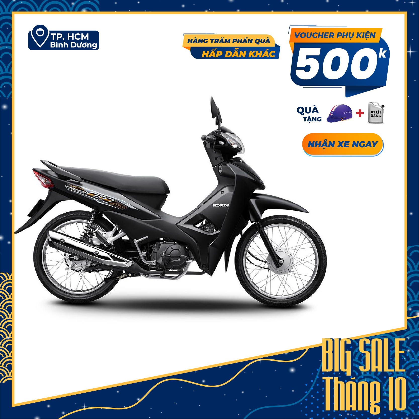 Xe Máy Honda Wave Alpha 2024 Phiên Bản Đặc Biệt
