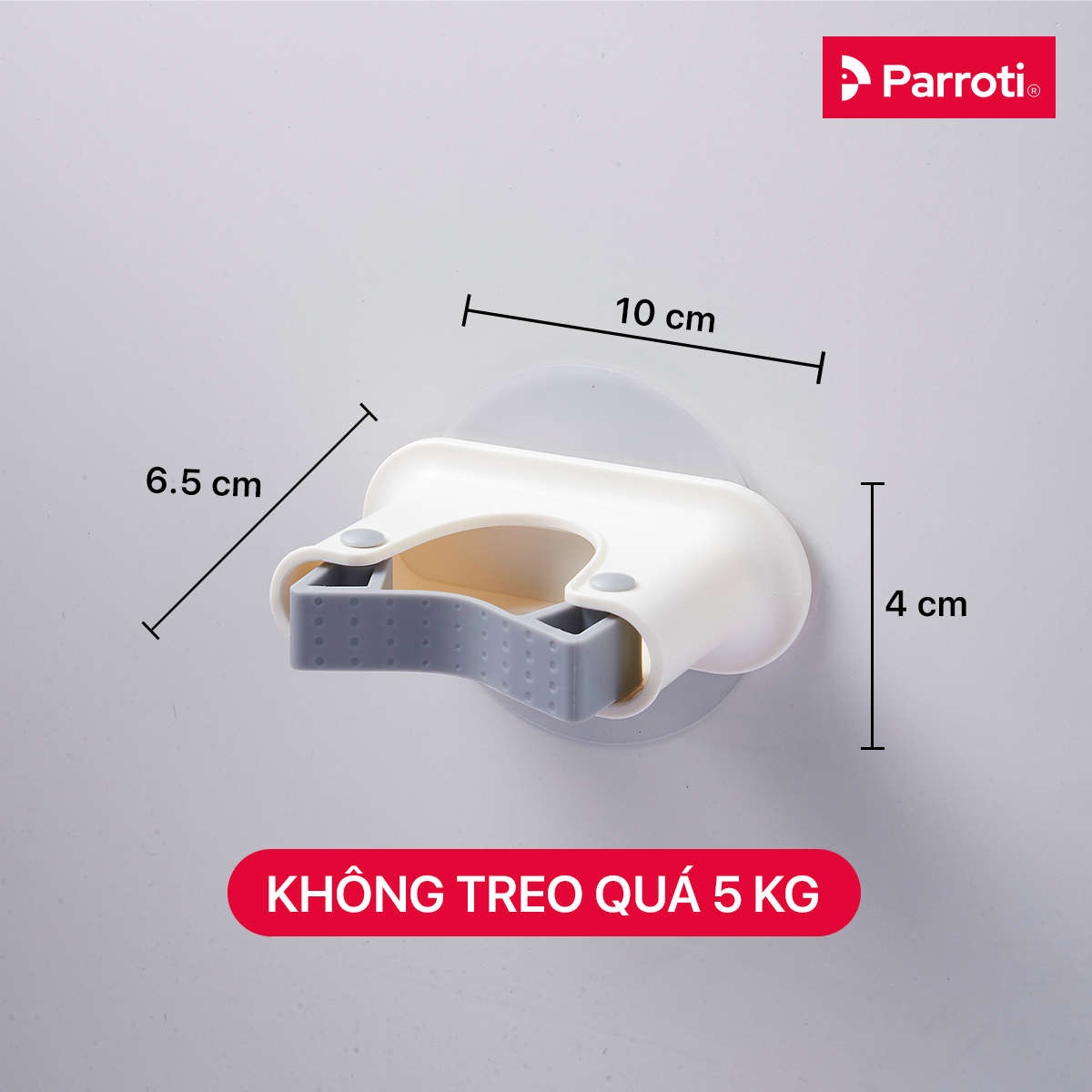 Móc Treo Cây Lau Nhà Dán Tường Đa Năng Chịu Lực Tốt - Parroti Keeper KP02