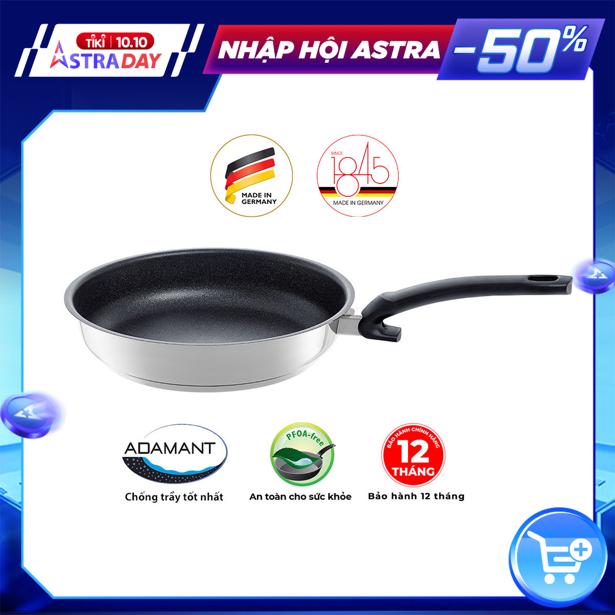 Chảo Fissler Adamant premium 26cm