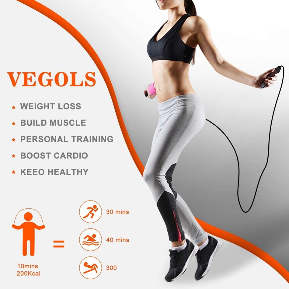 Đáng giá chuyên nghiệp Jump Ropes Speed CrossFit Workout Đào tạo MMA Boxing Home Gym Thiết bị tập thể dục cho nam giới trẻ em Color: Green