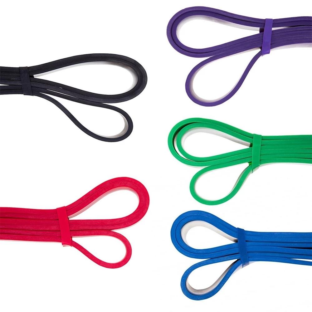 Tough latex Sức đề kháng Band Thể dục đàn hồi sức mạnh kéo lên ban nhạc phụ trợ Pilates Gym Thể dục Thiết bị tăng cường Tăng cường tàu Color: Blue