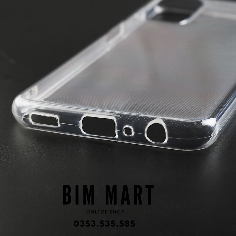 Ốp lưng dành cho Samsung Galaxy M23 silicon dẻo trong suốt cao cấp A+
