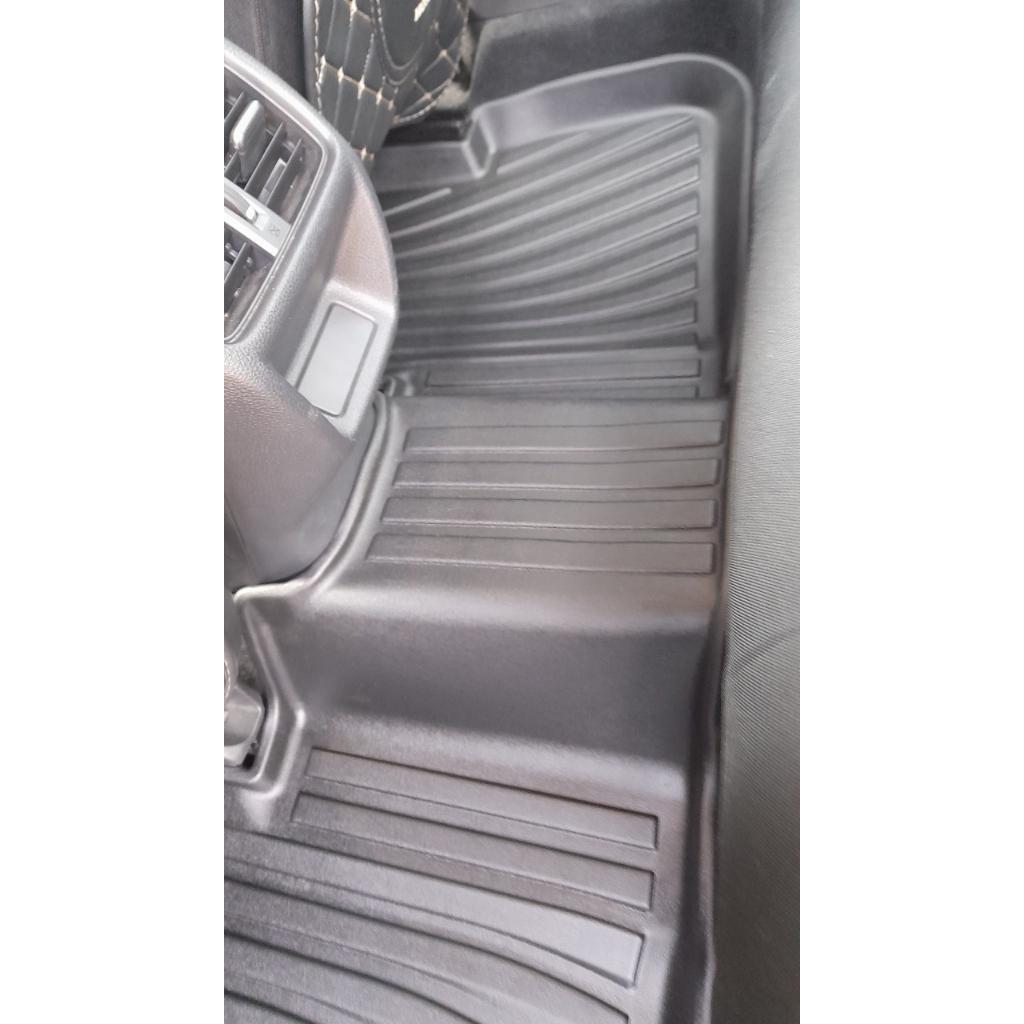 Thảm lót sàn xe ô tô Honda Civic TC 2022+ Nhãn hiệu Macsim chất liệu nhựa TPE màu đen hàng loại 2