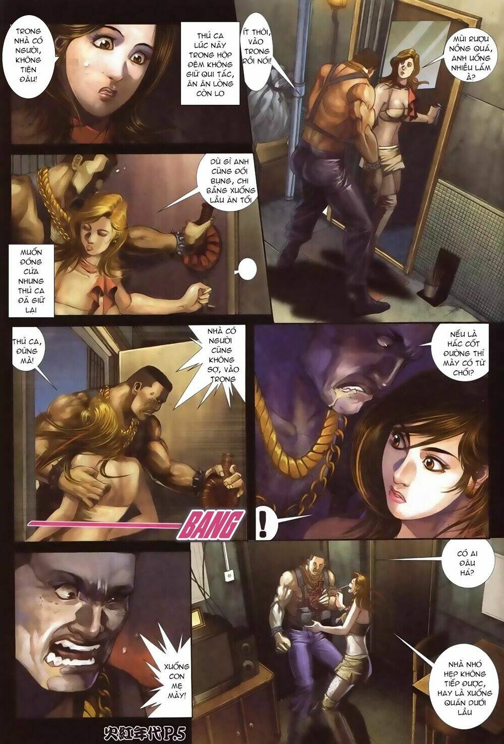 hỏa hồng niên đại hắc cốt đường chapter 101 4