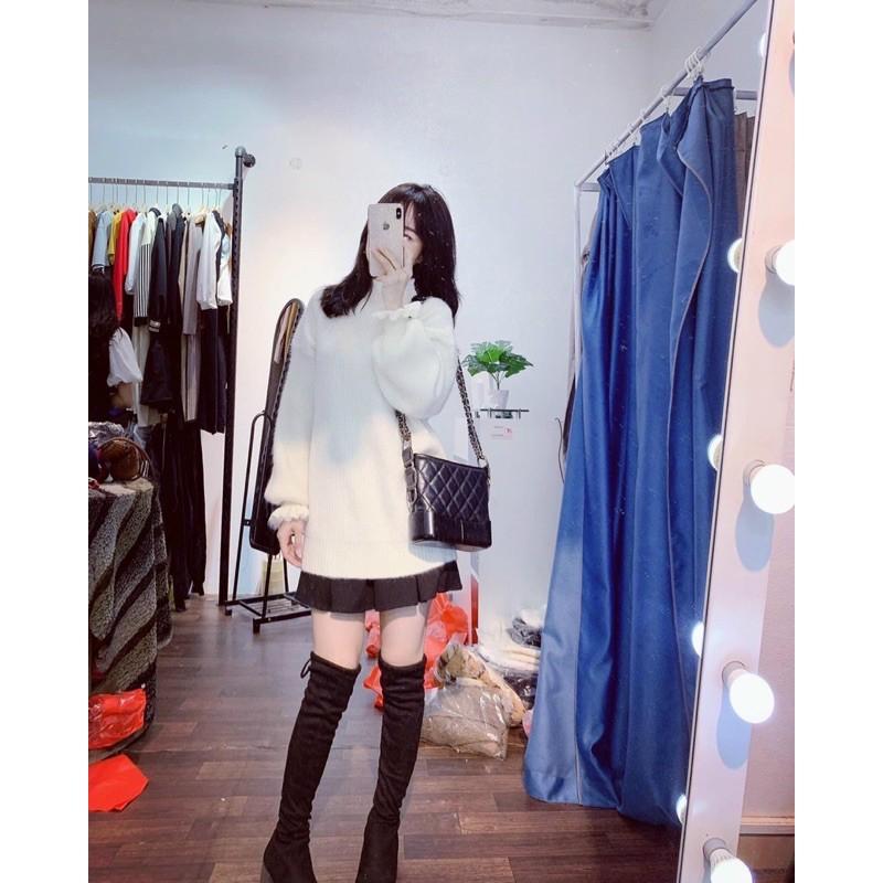 Áo len suông tay xoè hàng qc LOẠI 1