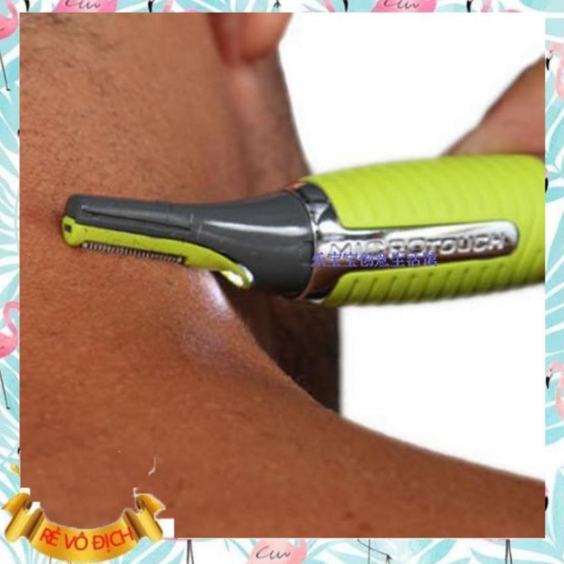 ️FREESHIP️  Máy Cạo Râu Kiêm Cắt Tỉa Lông Mũi Micro Touch Max Gọn Nhẹ- 206175 ️Evoucher️